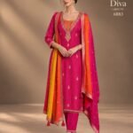 Crepe Bandhani Print