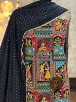 Crepe position printed kurta - Image 2