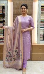 Fancy Cotton Tissue Suit - Image 5