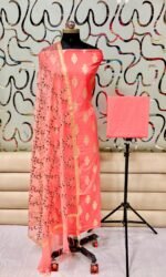 Handloom cotton silk Suits - Image 5