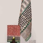 Maheshwari Silk zari border