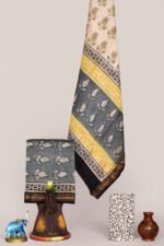 Maheshwari Silk zari border