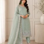 Pastel Elegance ladies suit