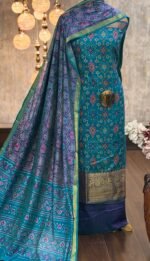 Patola printed silk suits - Image 5
