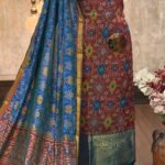 Patola printed silk suits