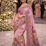 Premium khadi silk Kani sarees