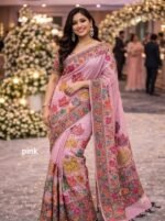 Premium khadi silk Kani sarees