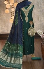 Russian silk embroidered kurta