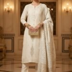 Self Printed &  Embroidered Chanderi