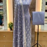 Banarasi Silk golden and silver Zari