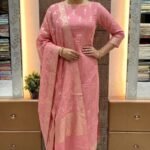 Banarasi Silk golden and silver Zari