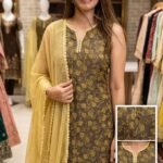 Soft twill silk dress material