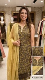 Soft twill silk dress material
