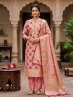 Premium Banarasi Mal Cotton Suit - Image 3