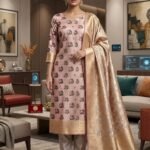 Premium Banarasi Mal Cotton Suit