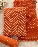 Top Bandhani  jam satin cotton - Image 6