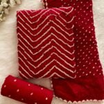 Top Bandhani  jam satin cotton