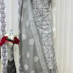 Batik printed suit