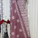 Batik printed suit