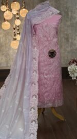 Mal chanderi kurta & dupatta - Image 5