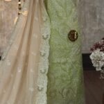 Mal chanderi kurta & dupatta