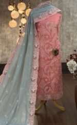 Mal chanderi kurta & dupatta