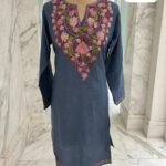Pure cotton long kurti