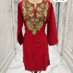 Pure cotton long kurti