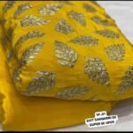 Crepe sequence suit