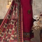 Maheshwari digital printed kurta & dupatta