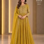 Georgette embroidere suit set