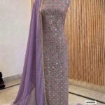 Pure viscose georgette