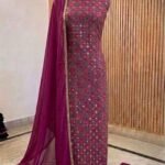 Pure viscose georgette