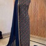 Pure viscose georgette