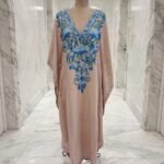 Kashmiri kaftan in beautiful colors