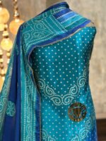 Gajji silk bandhni printed - Image 2