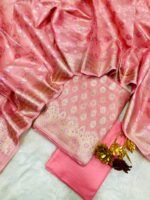 Banarasi Soft Tissue Suit - Image 3