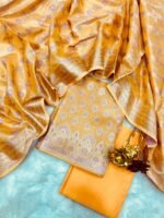 Banarasi Soft Tissue Suit - Image 6