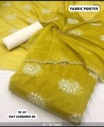 Viscose mull chanderi designer - Image 2
