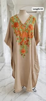 Kashmiri wool kaftan