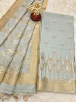 Banarasi Mal cotton silk suit - Image 4