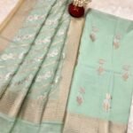 Banarasi Mal cotton silk suit