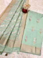 Banarasi Mal cotton silk suit - Image 3