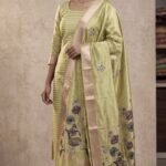 Banarasi Cotton Tissue Suit