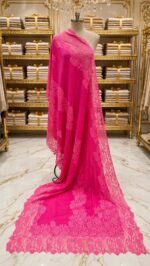 Fine Wool Lace Stole - Image 6