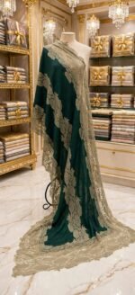 Fine Wool Lace Stole - Image 4