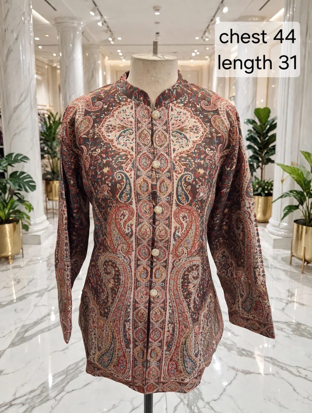 Kani short coat1 Kashmiri Kani short coat - Image 1