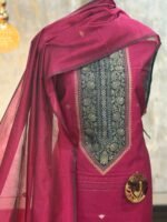 Monga silk kurta & dupatta - Image 2