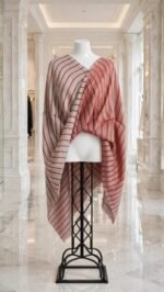 Pashmina zari reversible stole - Image 4