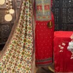 Soft gajji Silk Shirt with Patola (Copy)
